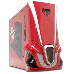 Red Desktop Computer